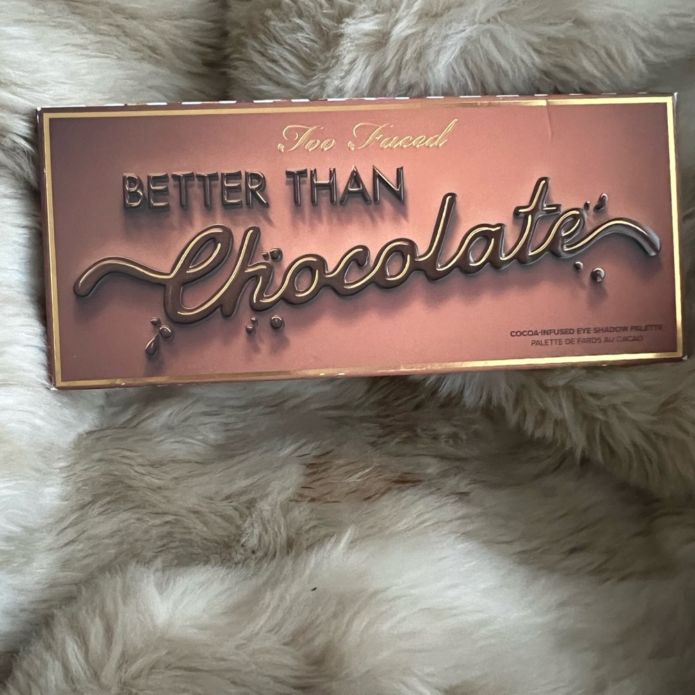 Too Faced Better Than Chocolate Infused Eyeshadow Palette $54
